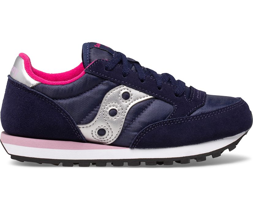 Gyerek Saucony Jazz Original Tornacipő Sötétkék Rózsaszín | HU 574RVD